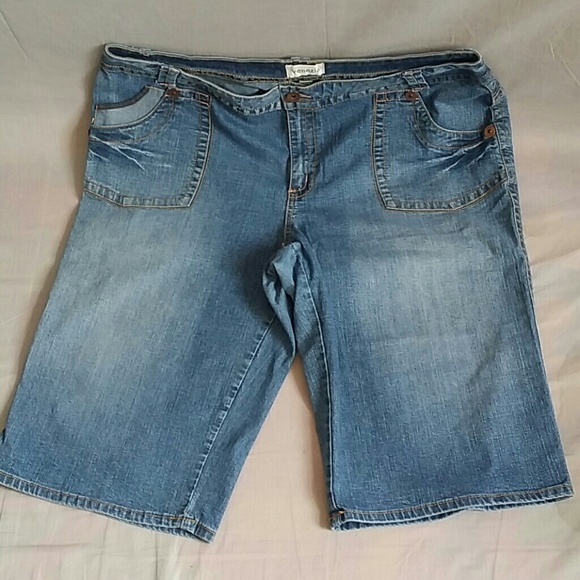 Venezia Pants - Venezia Short Blue Jeans Size 22 Denim